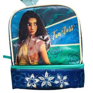 Disney RAYA and the Last Dragon Lunch Bag 2 Zippered Sections